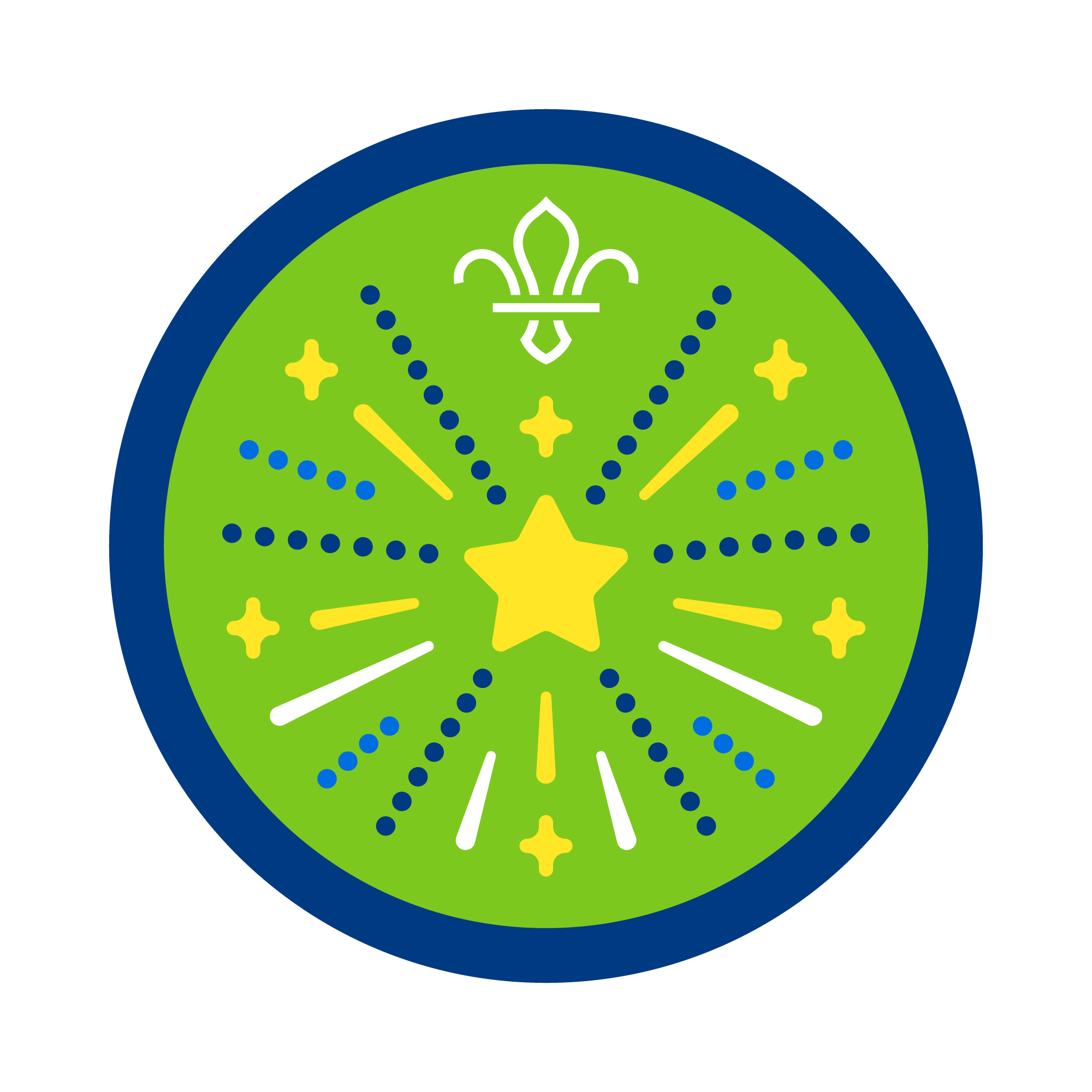 Lets Celebrate Activity Badge - Click For Details